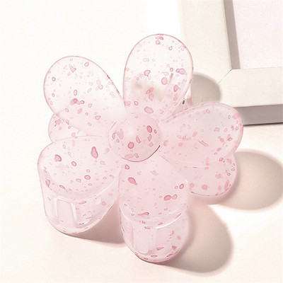 NOU Moda Coreeană Culoarea Bomboanelor Floare Ac de păr Arc Acrilic Agrafe mari pentru gheare de păr pentru femei Fete Accesorii pentru păr Cadouri