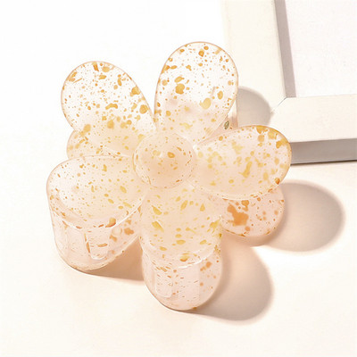 NOU Moda Coreeană Culoarea Bomboanelor Floare Ac de păr Arc Acrilic Agrafe mari pentru gheare de păr pentru femei Fete Accesorii pentru păr Cadouri