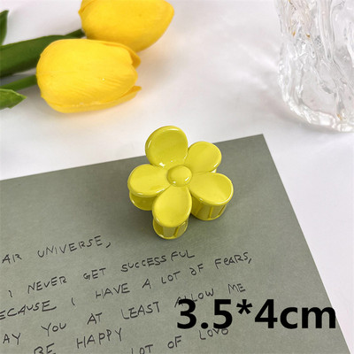 NOU Moda Coreeană Culoarea Bomboanelor Floare Ac de păr Arc Acrilic Agrafe mari pentru gheare de păr pentru femei Fete Accesorii pentru păr Cadouri