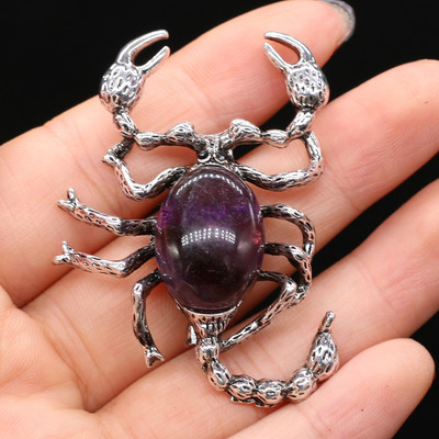 Broșe din piatră naturală Lady Girl Pin Cuarț trandafir Agate Pandantive pentru femei Nunți Banchet Broșe pentru petrecere Ace Cadouri 32x52mm