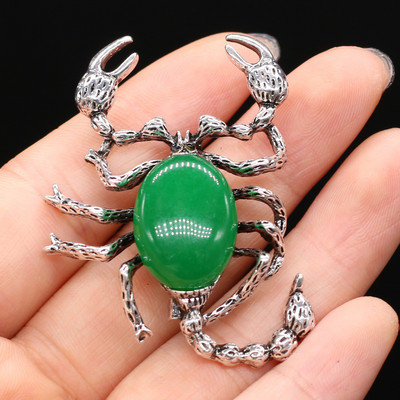 Broșe din piatră naturală Lady Girl Pin Cuarț trandafir Agate Pandantive pentru femei Nunți Banchet Broșe pentru petrecere Ace Cadouri 32x52mm