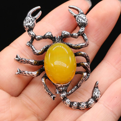 Broșe din piatră naturală Lady Girl Pin Cuarț trandafir Agate Pandantive pentru femei Nunți Banchet Broșe pentru petrecere Ace Cadouri 32x52mm