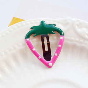 5 bucăți/lot Fată dulce căpșuni BB gheare de păr agrafe laterale pentru femei fete copii copii ac de păr cadou accesorii pentru păr