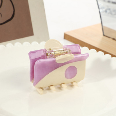 2021 Nou Yin Yang Gheare Acrilic Semicerc Negru Alb Tai Chi Agrafă de păr Agrafă Accesorii pentru păr pentru femei Accesorii pentru păr