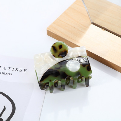 2021 Nou Yin Yang Gheare Acrilic Semicerc Negru Alb Tai Chi Agrafă de păr Agrafă Accesorii pentru păr pentru femei Accesorii pentru păr