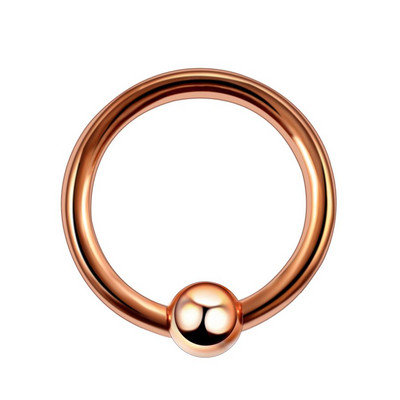 10 buc/lot Inele din titan cu margele circulare Inel pentru nas buze Labret Sprâncene Ureche Cartilaj Daith Cercei Helix Piercing Bijuterii 16G 14G