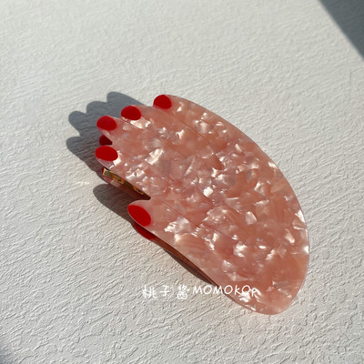 NOU Iregular roșu floare de mac floarea soarelui galben semicerc flori agrafe de păr rechin accesorii pentru cap pentru femei accesorii de păr