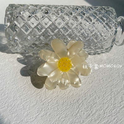 NOU Iregular roșu floare de mac floarea soarelui galben semicerc flori agrafe de păr rechin accesorii pentru cap pentru femei accesorii de păr