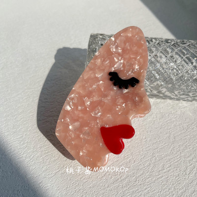 NOU Iregular roșu floare de mac floarea soarelui galben semicerc flori agrafe de păr rechin accesorii pentru cap pentru femei accesorii de păr