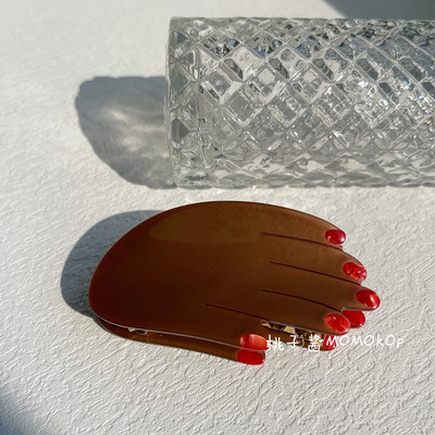 NOU Iregular roșu floare de mac floarea soarelui galben semicerc flori agrafe de păr rechin accesorii pentru cap pentru femei accesorii de păr