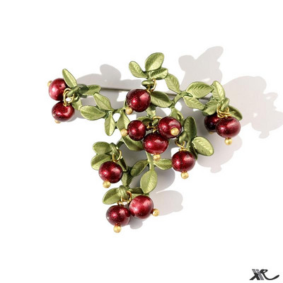 2021 Nouă broșă de culoare verde email, perle, flori, vintage, pentru femei, fete, accesorii pentru haine