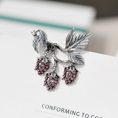 2021 Nouă broșă de culoare verde email, perle, flori, vintage, pentru femei, fete, accesorii pentru haine