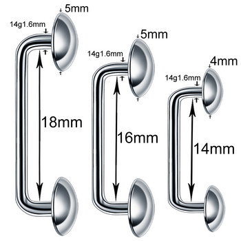 10 бр./лот титанов 4 мм и 5 мм вътрешна резба кристал скъпоценен камък повърхност пиърсинг щанга 14 г микро дермална котва микро пиърсинг бижута