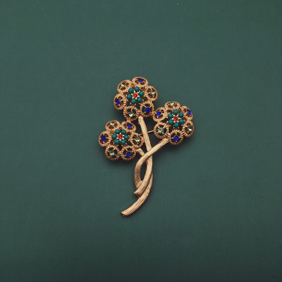 Elegantne vintage metalne biljke, cvijeće, broševi, igle za žene, muški ovratnik, dodaci za odjeću, odijelo, kopča za šal, nakit, darovi