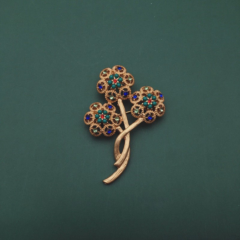 Elegantne vintage metalne biljke, cvijeće, broševi, igle za žene, muški ovratnik, dodaci za odjeću, odijelo, kopča za šal, nakit, darovi