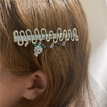 New Fruit Vine Metal Hairpin Niche Clip Everyday All-match Side Clip Wave Bangs Clip Duckbill Clip για Γυναικεία αξεσουάρ μαλλιών