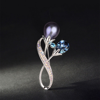 Stil palače temperament dizajn smisao broš od kamenčića osobnost trendi atmosfera nakit odijelo haljina igla ženska