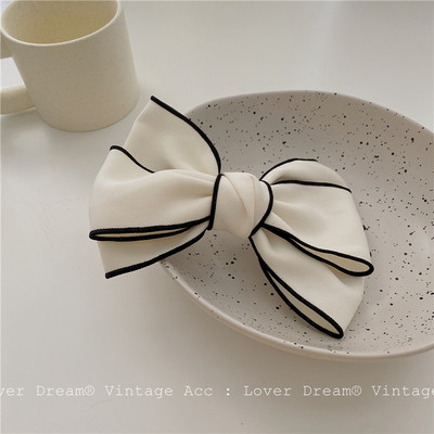 Ženske gumice za kosu, bijele rezance Ženske držače za konjski rep, mašna, gumica, štipaljka, bijela dodaci za kosu, pokrivala za glavu