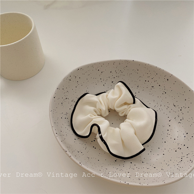 Ženske gumice za kosu, bijele rezance Ženske držače za konjski rep, mašna, gumica, štipaljka, bijela dodaci za kosu, pokrivala za glavu