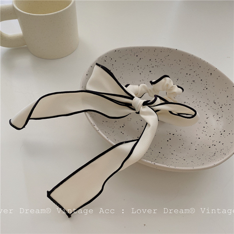 Ženske gumice za kosu, bijele rezance Ženske držače za konjski rep, mašna, gumica, štipaljka, bijela dodaci za kosu, pokrivala za glavu