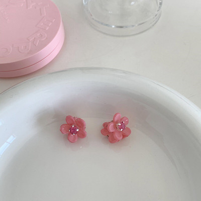 2022, la modă, dimensiune mică, acetat de flori, gheare de păr, acrilic, roz, cleme de păr, instrument de coafură, accesorii de păr pentru femei, petrecere