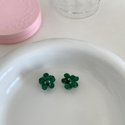 2022, la modă, dimensiune mică, acetat de flori, gheare de păr, acrilic, roz, cleme de păr, instrument de coafură, accesorii de păr pentru femei, petrecere