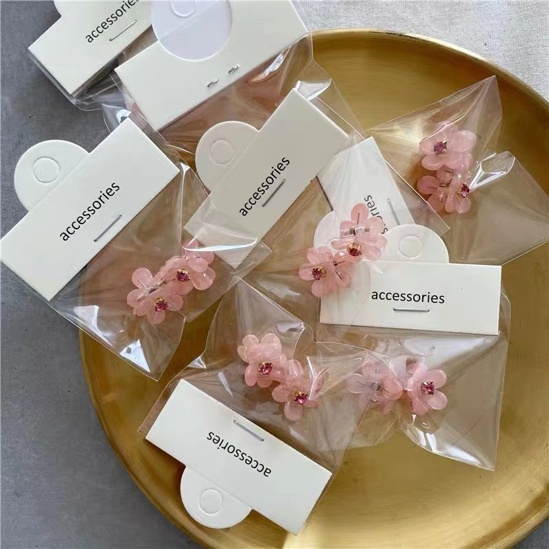 2022, la modă, dimensiune mică, acetat de flori, gheare de păr, acrilic, roz, cleme de păr, instrument de coafură, accesorii de păr pentru femei, petrecere