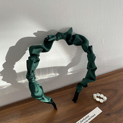 2022, la modă, cu fundă nouă, bentiță pentru femei, bentiță pentru fete, benzile de păr cu fundă vintage, bentita lată pentru accesorii de păr