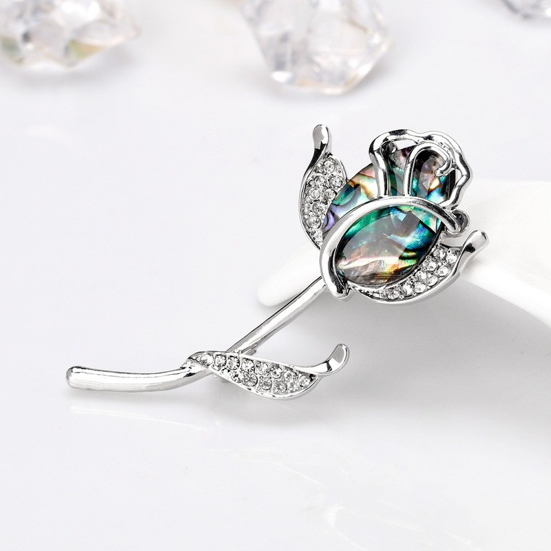 Insectă Animal Stras Broșă Mozaic Bijuterii elegante pentru femei Pulover vintage Corsaj Pin metal Cadou