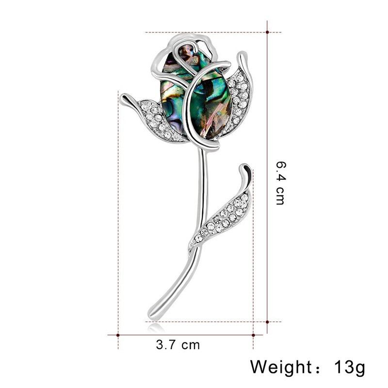 Insectă Animal Stras Broșă Mozaic Bijuterii elegante pentru femei Pulover vintage Corsaj Pin metal Cadou