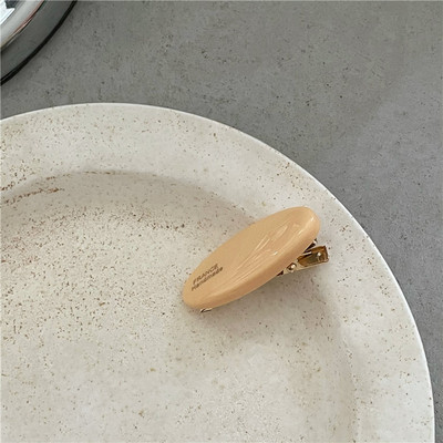 Agrafe acrilice de primăvară 2023, drăguț pentru breton, oval, agrafă pentru ciocul de rață, cadou de petrecere de aniversare pentru fete