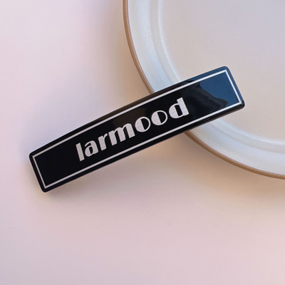 Agrafă de păr cu litere de epocă Pentru fată Agrafe de primăvară din acetat 2022 Coreeană Nouă Accesorii de păr simple pentru femei Barrette