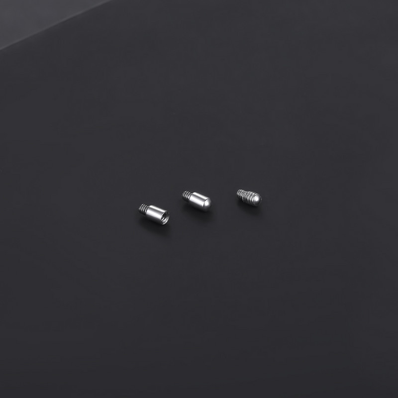 1PC Titan Extensie Gauge Post pentru Labret Cercei Limba Barbell Sprancene Dermal Anchor Piercing 14G 16G Tije de extensie Pin