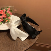 2022 noi femei de culoare solidă bentiță cu arc nod bentiță răsucite bentițe încrucișate cerc de păr negru accesorii de păr fete