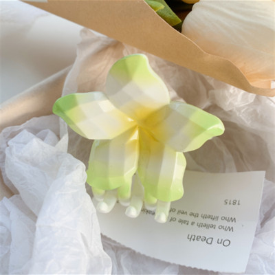 2022 Γυναικείες Καλοκαιρινή Παραλία Γεωμετρικά λουλούδια Μαλλιά Νύχια Κλιπ καρχαρίας Ιδιοσυγκρασία Κλιπ φουρκέτας Αλογοουρά Κλιπ για τα μαλλιά