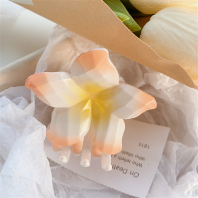 2022 Γυναικείες Καλοκαιρινή Παραλία Γεωμετρικά λουλούδια Μαλλιά Νύχια Κλιπ καρχαρίας Ιδιοσυγκρασία Κλιπ φουρκέτας Αλογοουρά Κλιπ για τα μαλλιά