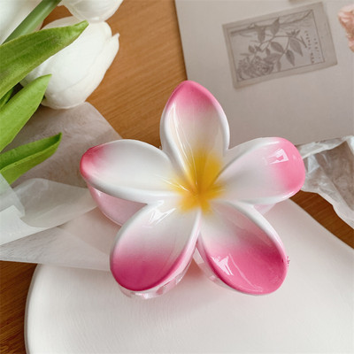 2022 Γυναικείες Καλοκαιρινή Παραλία Γεωμετρικά λουλούδια Μαλλιά Νύχια Κλιπ καρχαρίας Ιδιοσυγκρασία Κλιπ φουρκέτας Αλογοουρά Κλιπ για τα μαλλιά