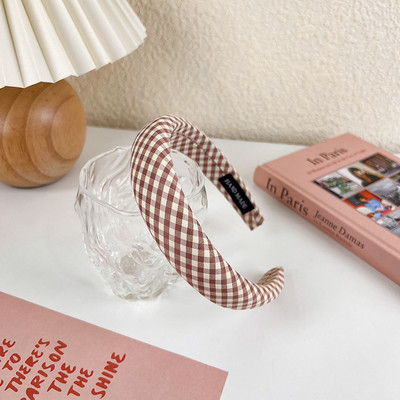 Seria roz Bentite cu burete căptușite pentru femei Bentițe de păr subțiri și late pentru fete Cerc de păr prințesă Benzi de modă Accesorii pentru acoperirea capului