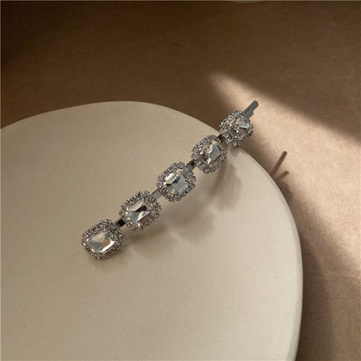 2020 Coreea agrafe de păr cu cristal strălucitor stil simplu agrafe laterale geometrice agrafe de păr cu strasuri accesorii de păr pentru fete