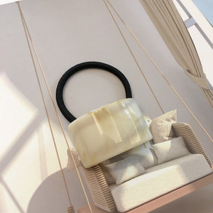 FFLACELL, la modă, retro, acetat, colorat, geometric, curbat, imprimeu leopard, cap elastic, frânghie, accesorii de păr pentru femei, fete