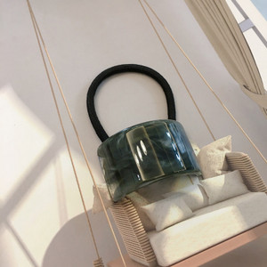 FFLACELL, la modă, retro, acetat, colorat, geometric, curbat, imprimeu leopard, cap elastic, frânghie, accesorii de păr pentru femei, fete