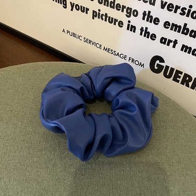FFLACEL őszi téli bőr nagy elasztikus hajpántok Scrunchies vintage egyszínű fejpántok hajkiegészítők