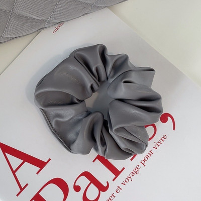 FFLACEL őszi téli bőr nagy elasztikus hajpántok Scrunchies vintage egyszínű fejpántok hajkiegészítők