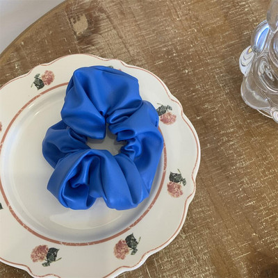 FFLACEL őszi téli bőr nagy elasztikus hajpántok Scrunchies vintage egyszínű fejpántok hajkiegészítők