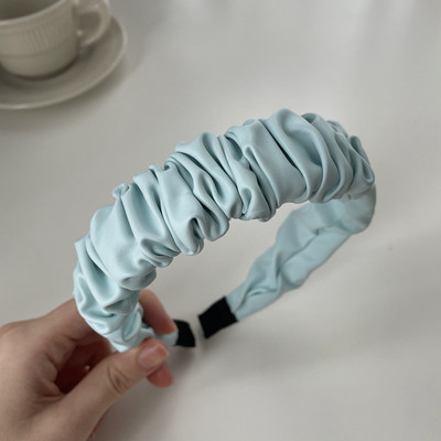 FFLACEL őszi téli bőr nagy elasztikus hajpántok Scrunchies vintage egyszínű fejpántok hajkiegészítők
