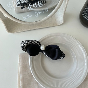 Fflacell, elegant, retro, catifea neagră, agrafă cu fundă, coreeană, cu fundă neagră, bentite pentru cap pentru femei, cadouri de petrecere pentru fete