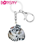 Breloc acrilic adorabil de raton Bonsny Breloc mare estetic animal Breloc bijuterii pentru femei iubitor de copii Breloc cadou de moda