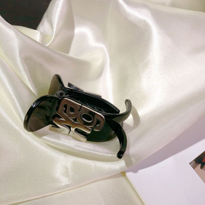 Agrafe pentru gheare de păr negru coreean pentru femei Accesorii pentru crabi Agrafă cu gheare cu strasuri Agrafe pentru clemă de crab Bijuterii de modă