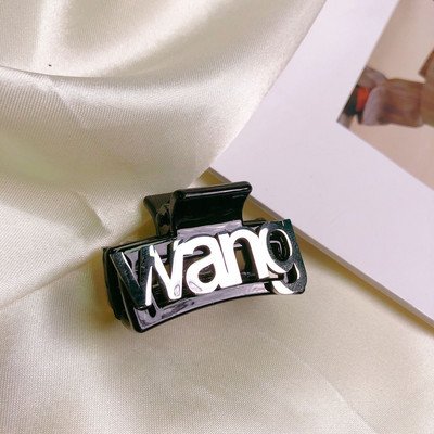 Agrafe pentru gheare de păr negru coreean pentru femei Accesorii pentru crabi Agrafă cu gheare cu strasuri Agrafe pentru clemă de crab Bijuterii de modă