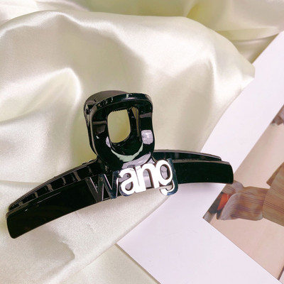 Agrafe pentru gheare de păr negru coreean pentru femei Accesorii pentru crabi Agrafă cu gheare cu strasuri Agrafe pentru clemă de crab Bijuterii de modă